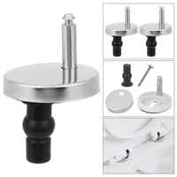 2pcs durable mountings closestool repair replacement hinge toilet seat hinges fittings screws toilet linker