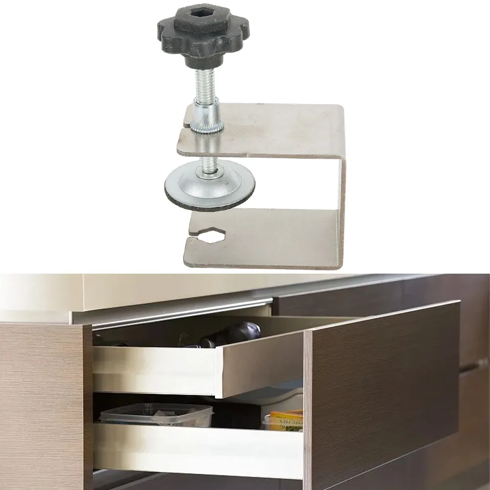 

Front Clamp Installation Clamps C Clamps DIY Drawer For Woodworking Front Clamp Heavy Duty Multifunctional Silver