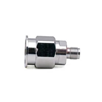 high performance stainless steel straight rf coaxial sma female to tnc male connector
