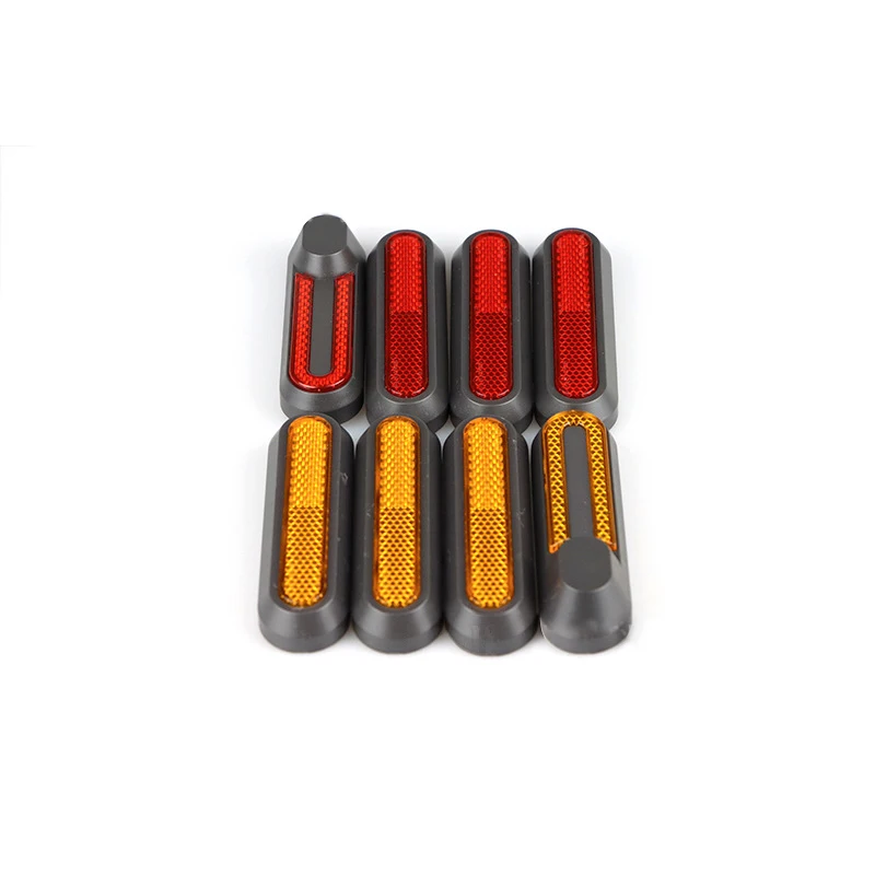 

4pcs Rear Wheel Cover Protect Shell with Screws Front Rear Safety Reflective Parts for Xiaomi M365 Mi Electric Scooter Pro 2
