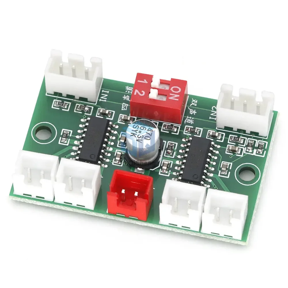 4*3 Вт PAM8403 4-канальный мини-цифровой аудиоусилитель DIY модуль USB 5 В небольшой