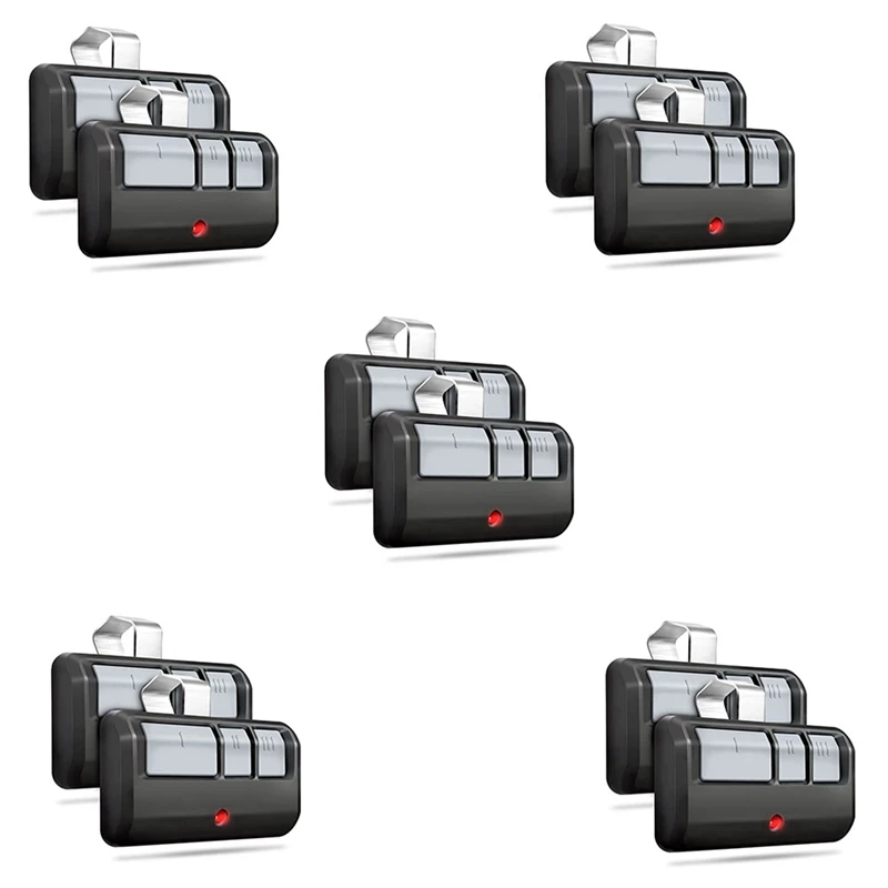 

10X Универсальный пульт для открывания Гаражных дверей, для Liftmaster, для управляющего мастера, 3-кнопочный пульт с зажимом для козырька