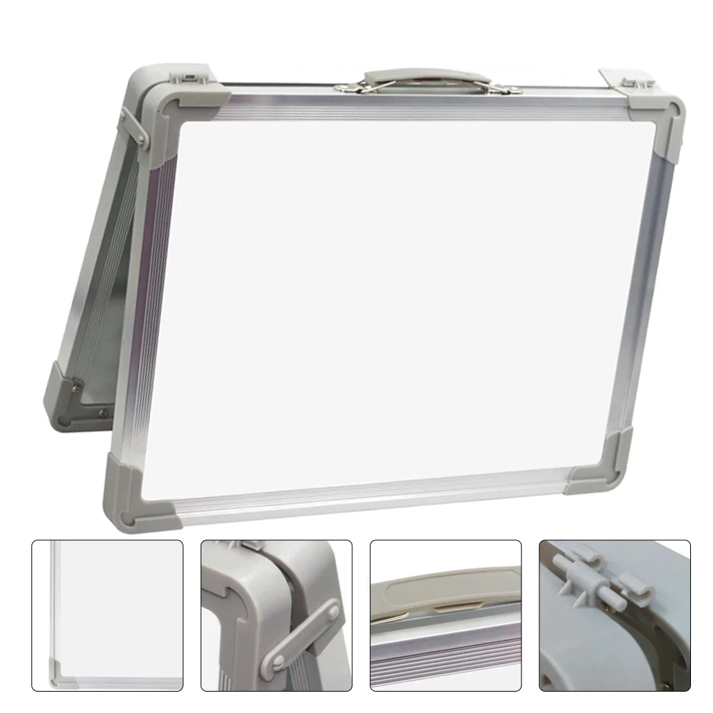 

Mini Magnetic Whiteboard Erasable Double-sided Blackboard Writing Board for Kids