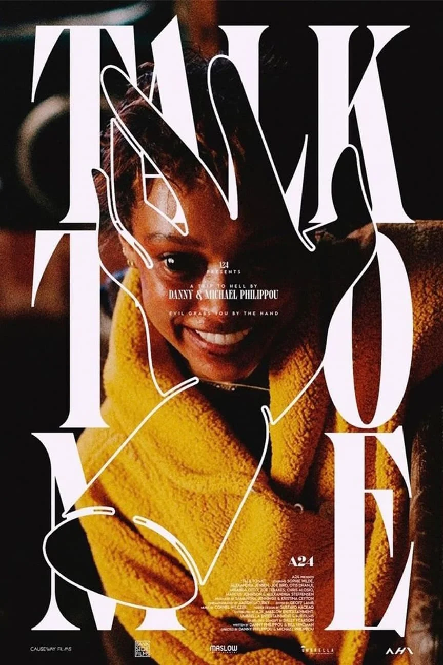 Популярный Ужасный фильм Talk to Me (2022) Шелковый плакат настенное искусство домашний