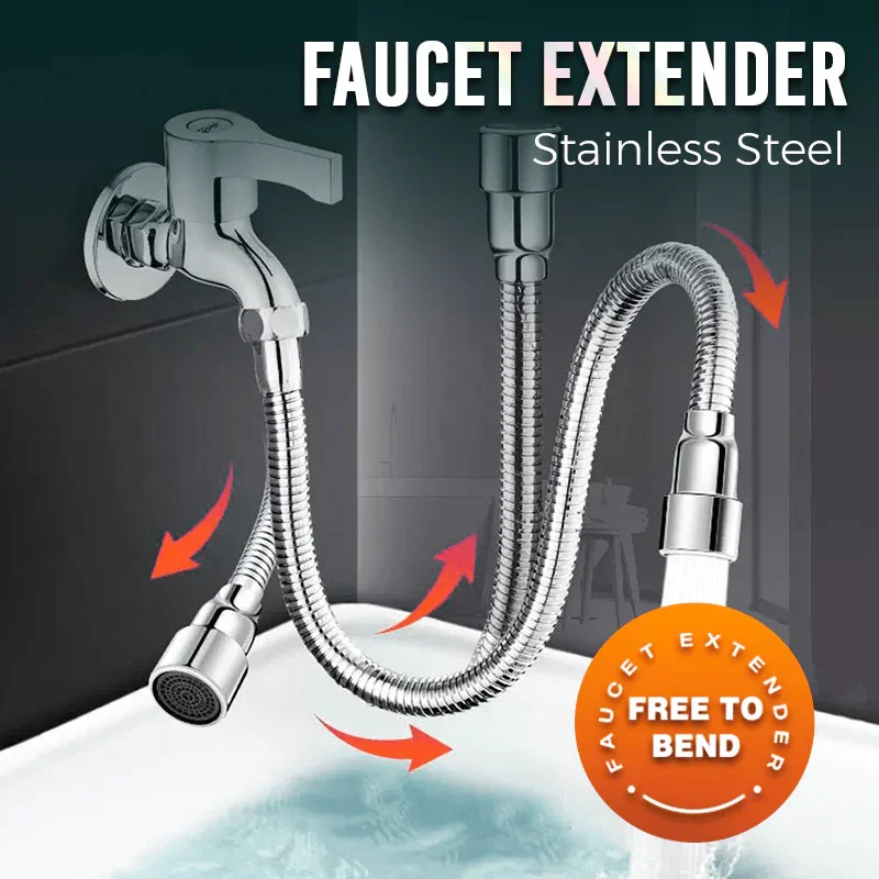

Sink Faucet Rotation Nozzle Universal Anti-splash Tube Hose Kitchen Extenders 360° Accessories Bendable Head Extension Aerator