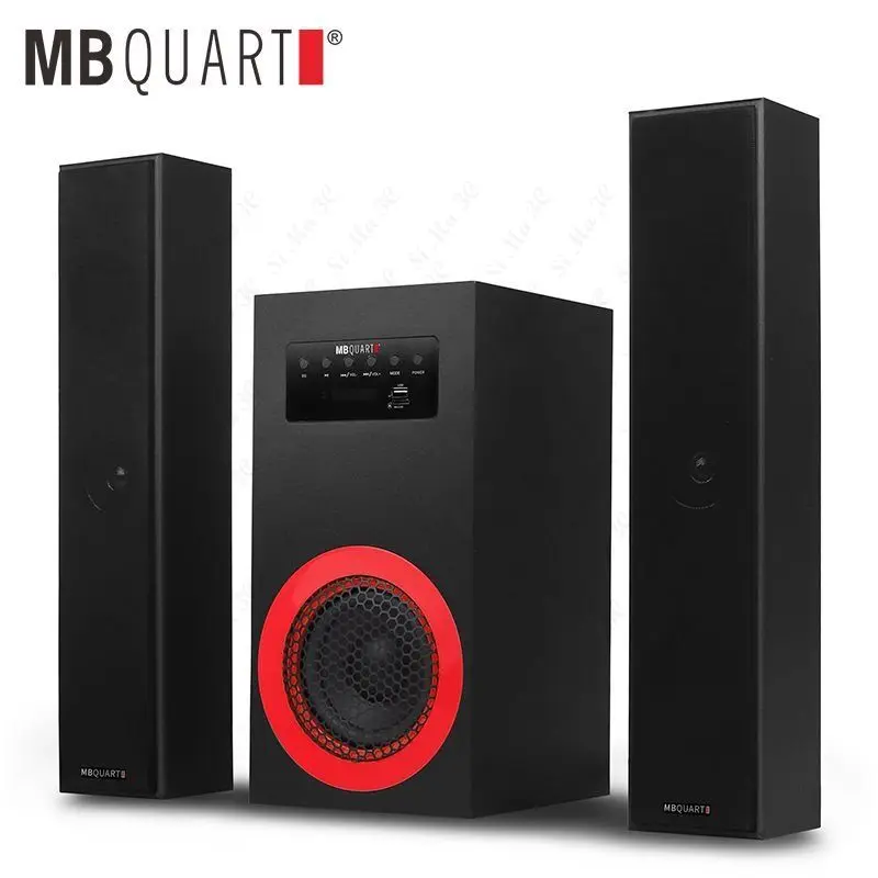 

50W Bluetooth Speaker 5.1 Channel Home Theater Speakers System 3D Surround Sound Subwoofer Compatible\USB\SD TV Computer Audio