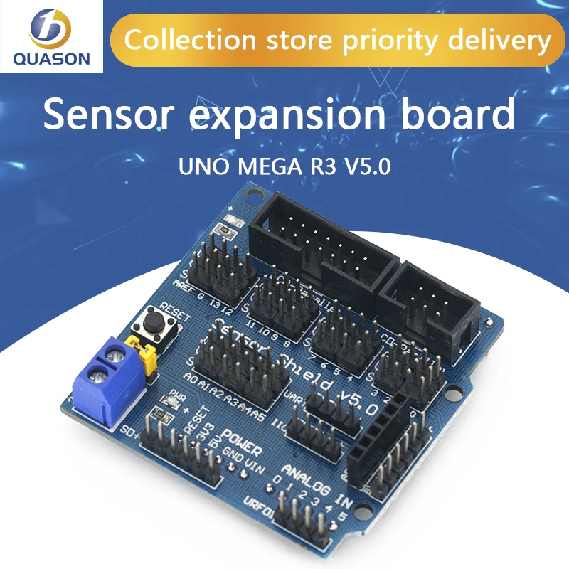 Плата расширения датчика UNO MEGA R3 V5 Для Arduino | Электронные компоненты и