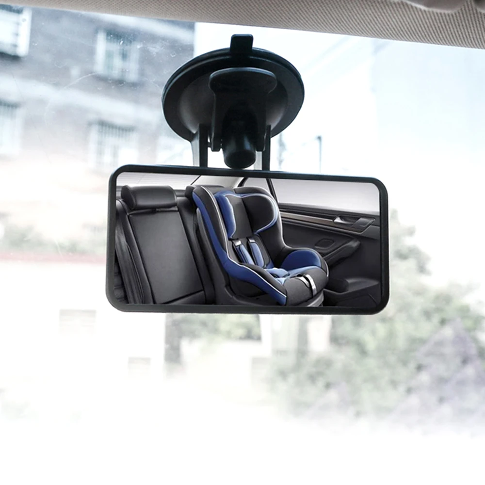 Детское автомобильное зеркало заднего вида с присоской