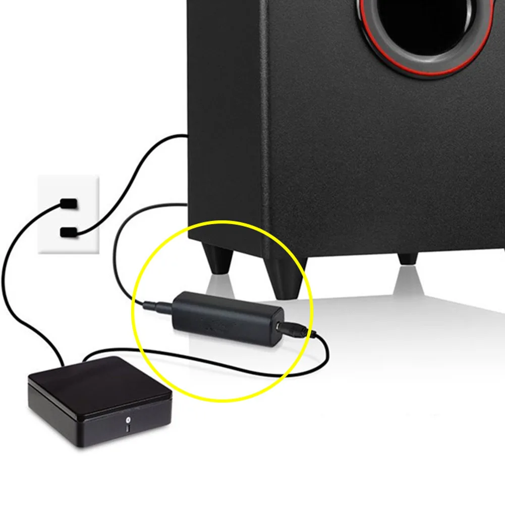 Аудиокабель-изолятор с заземлением 3 5 мм