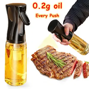 Pulverizador de aceite para cocina, pulverizador de aceite para barbacoa,  Camping, difusor de aceite de oliva, 200/300/500ml