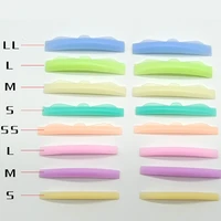 80 pairs silicone rods shields pads for lash perm lash lift eyelash extension tools accessories rainbow colors