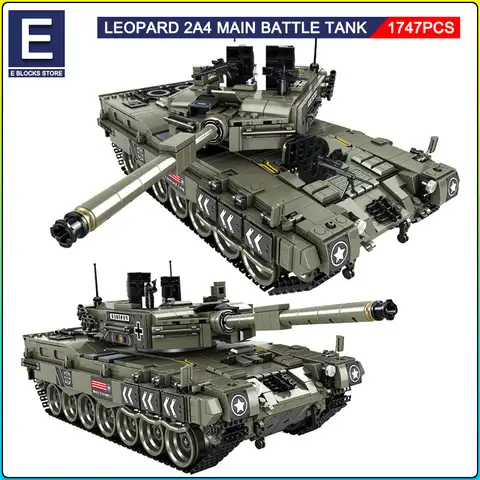 Lego tank leopard 2a4 - купить недорого | AliExpress