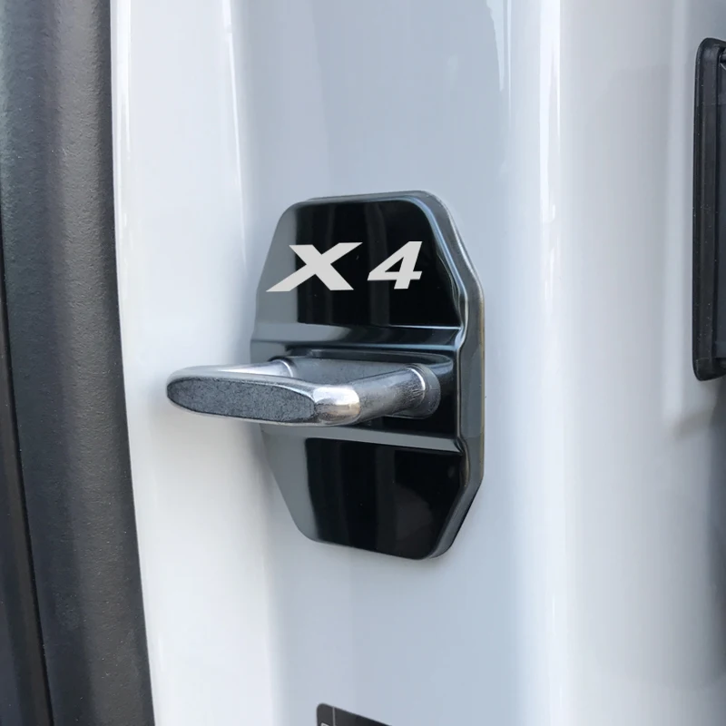 4 шт. защитные аксессуары для BMW X1 X3 X4 X5 X6 G01 F15 F16 F49 F86 F85 G05 G08 F48 |