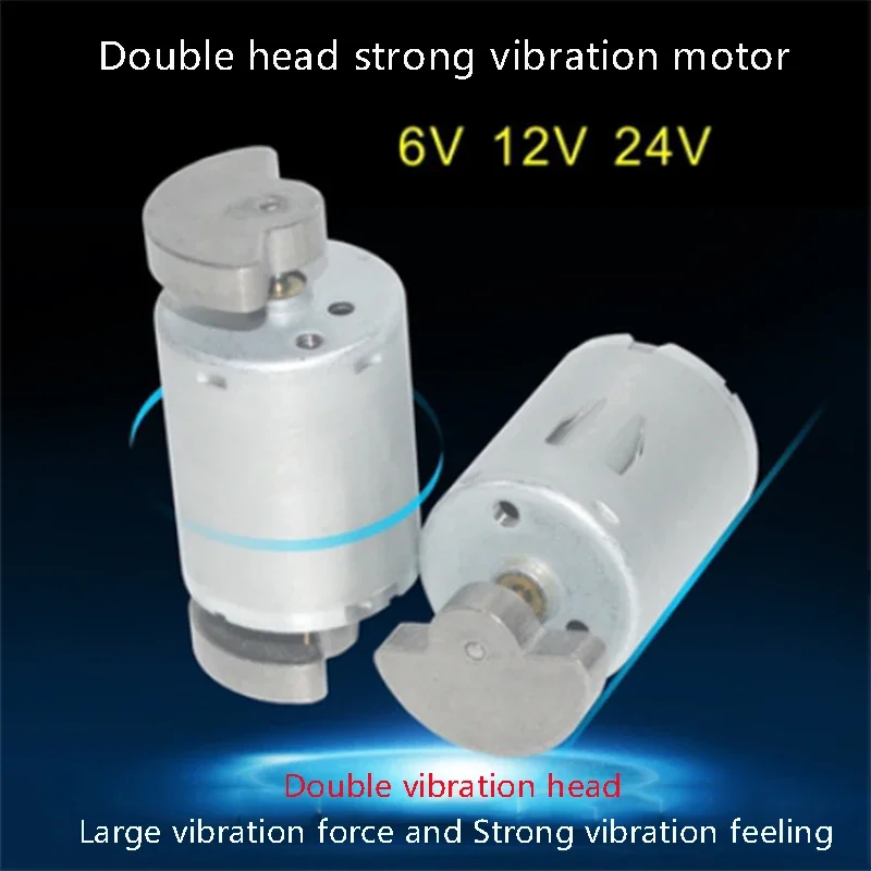 Микро-вибрационный массажер с двойной головкой