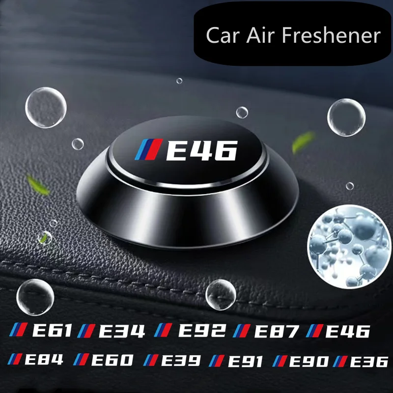 

Car Air Freshener Diffuser Solid Flavoring Perfume Fragrance For BMW M Emblem E46 E36 E34 F10 E90 F30 E60 F30 E53 E30 E92 E87