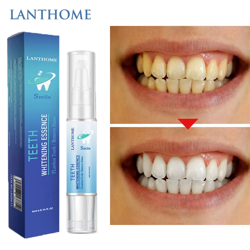 Teeth Whitening Pen Tooth Gel Whitener Bleach Remove Stain Instant Smile Remove Black Brighten Cleaning Serum Oral Beauty Health