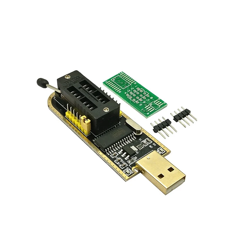 USB-программатор CH341A 24 25 серия EEPROM модуль программатора с флэш-BIOS + зажим SOIC8 SOP8 для