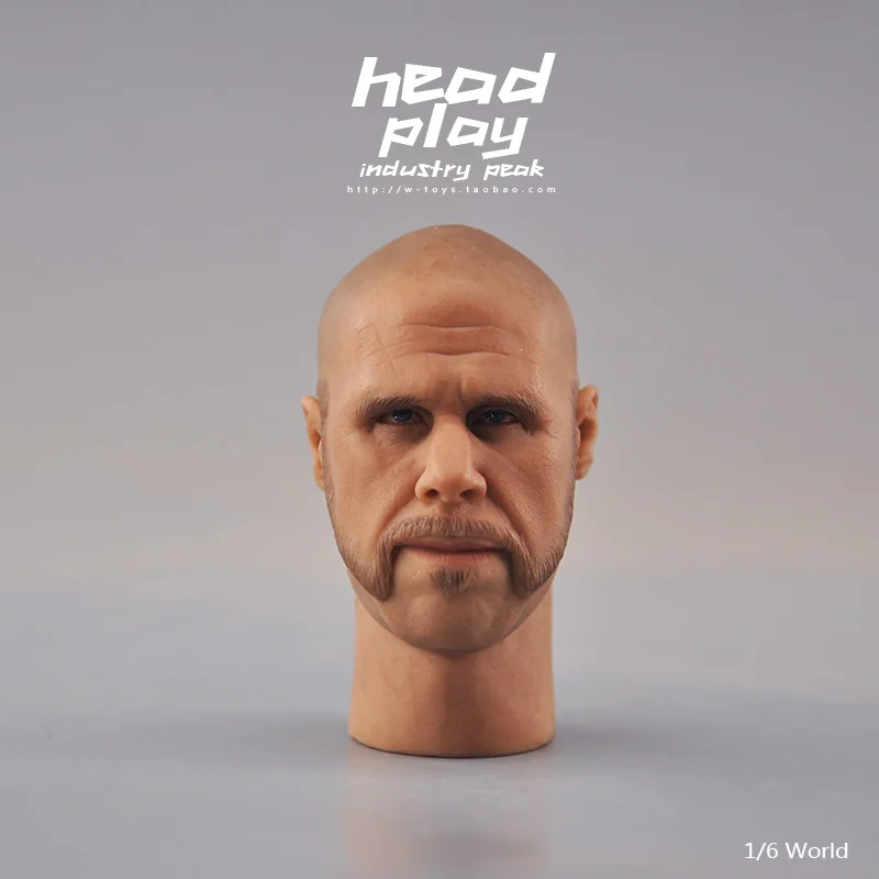 

Headplay 1/6 Ron Perlman Head Sculpt Head Carving Model Fit 12'' Male Soldier Action Figure Body Dolls