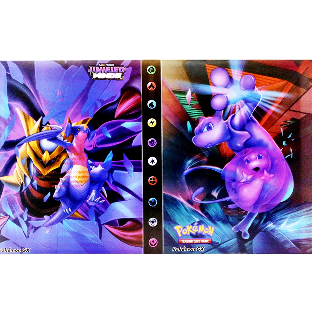 

Pokemon Game Storage Children Gifts TAKARA TOMY 240 Pieces of Fun Toys Collection Cards GX EX VMAX Cartoon Book Album Ideas