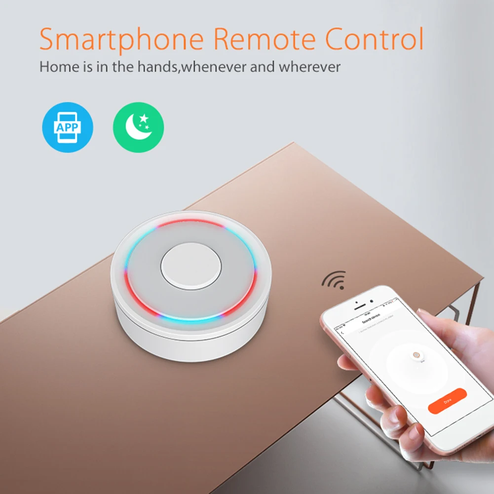 

Tuya ZigBee Smart Gateway Hub Wireless Remote Controller Gateway Hub Smart Home Scene Wired Gateway Linkage Home Control Center