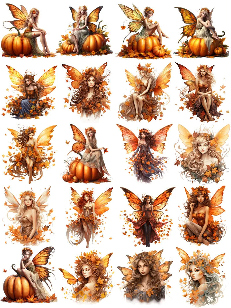 

Набор наклеек с эльфами TIAMECH 20 шт.