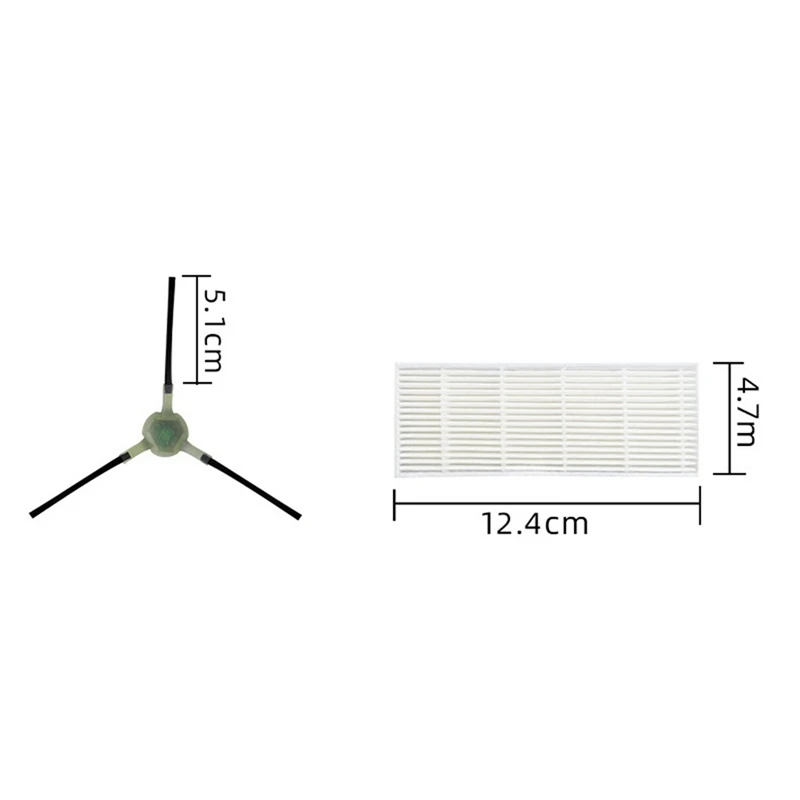 Комплект запасных частей и аксессуаров для робота-пылесоса Lefant M210 M210S M210B M213