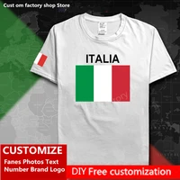 italia t shirt custom jersey fans diy name number brand logo tshirt high street fashion hip hop loose casual t shirt italia