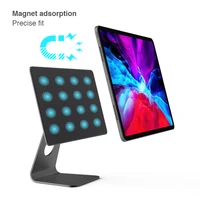 strong magnetic tablet ipad stand for ipad pro 12 9 stand holder 360%c2%b0 free rotation adjustable tablet stand for ipad 11 ipad air