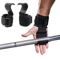 weight lifting hook fitness gloves hand bar wrist straps heavy duty pull ups power lifting bodybuilding deadlifts training grips