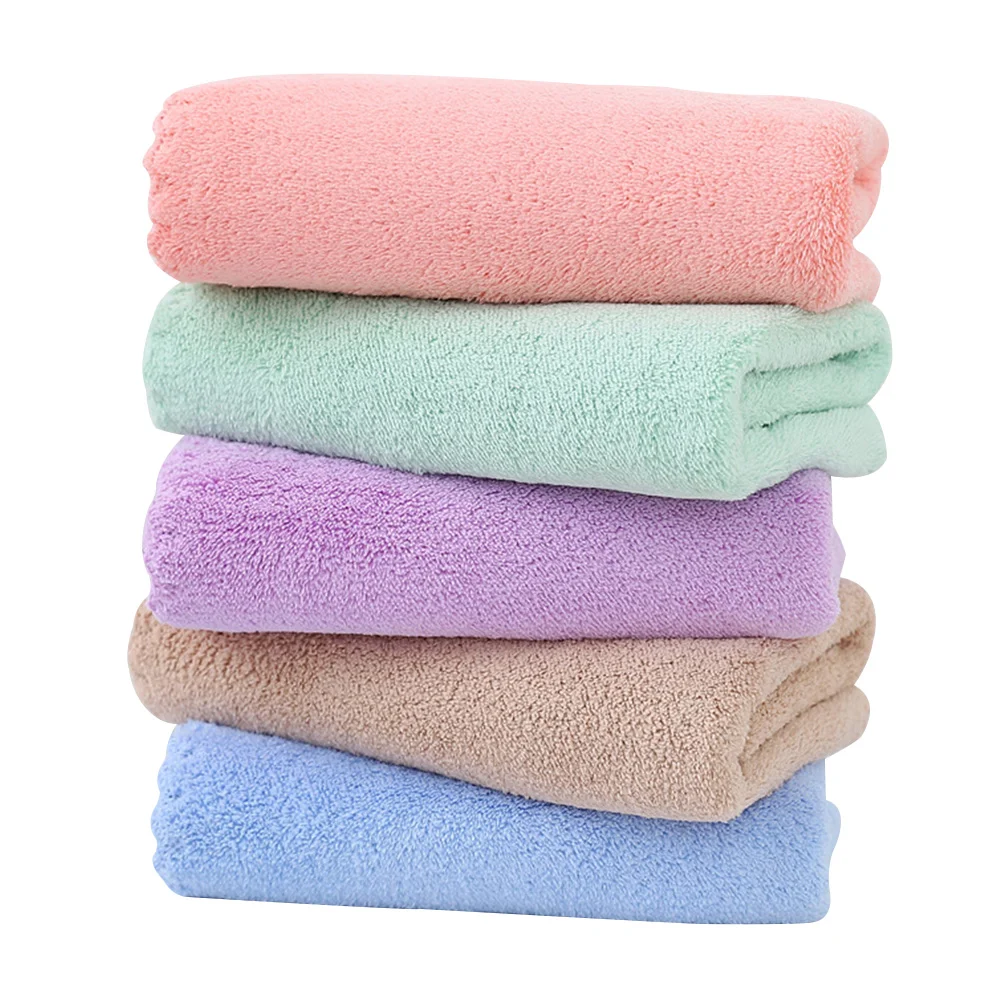 

5 Pcs Rabbit Bedding Pet Bath Towel Mat Hamster Blanket Small Animals Guinea Cage Towels Absorbent Supplies