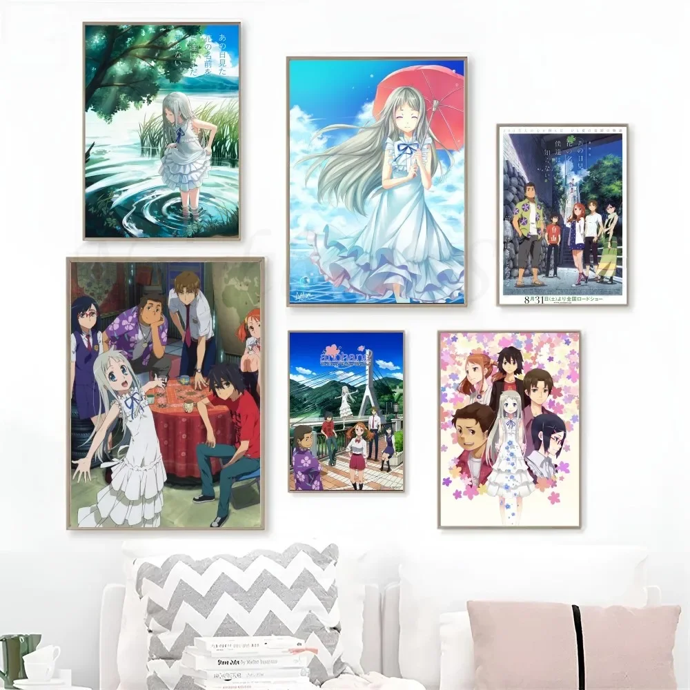1 шт. аниме-постер Anohana The Flower We Seen That Day