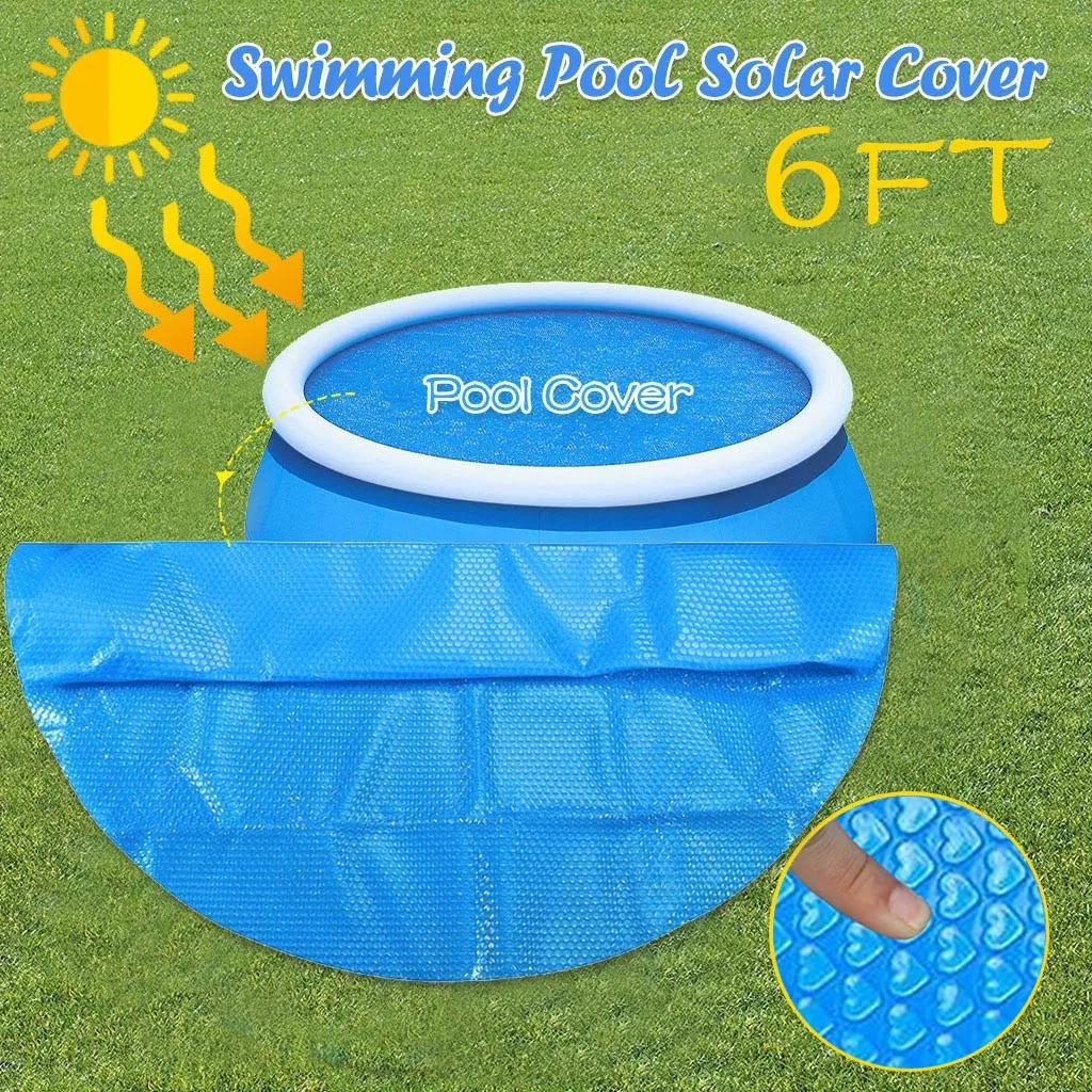 

Above Ground Foot Round Pool Pool Blue Swimming Protection Protector 6ft Happy Birthday Pool Float Back Float Swim Trainer Kids