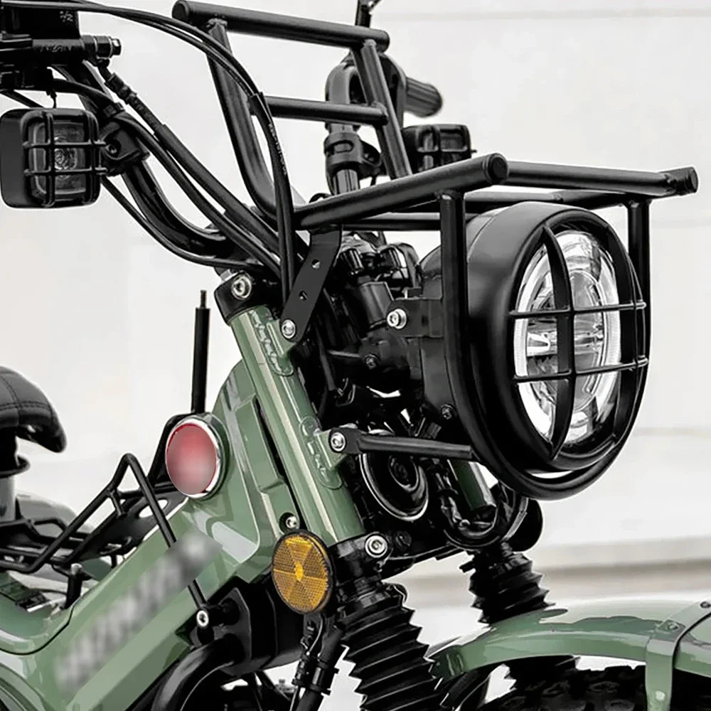 Фото Аксессуары для мотоциклов Honda CT125, CT125 Trail, 125 Huntercub 2020-2023: фара, указатели поворота, задний фонарь, защитная решетка. №3