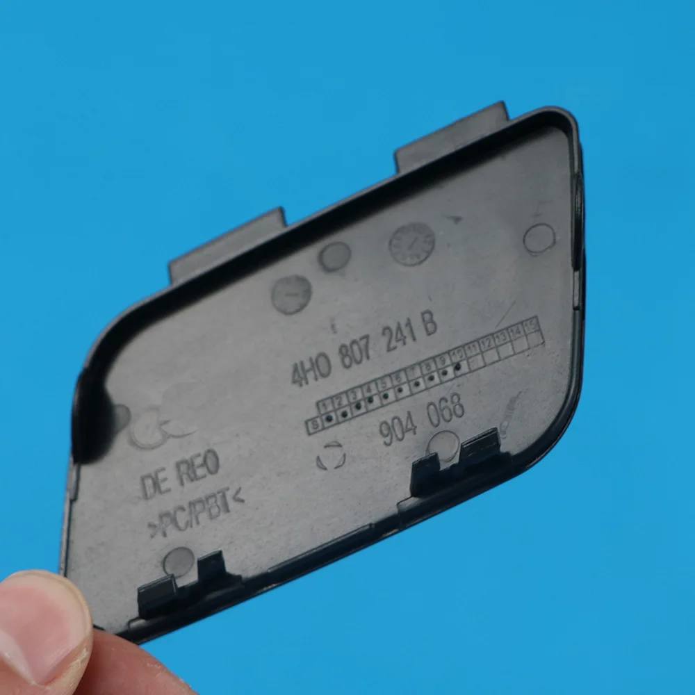 Передний бампер 4H0807241B буксировочный крюк накладка на глаза крышка краска для