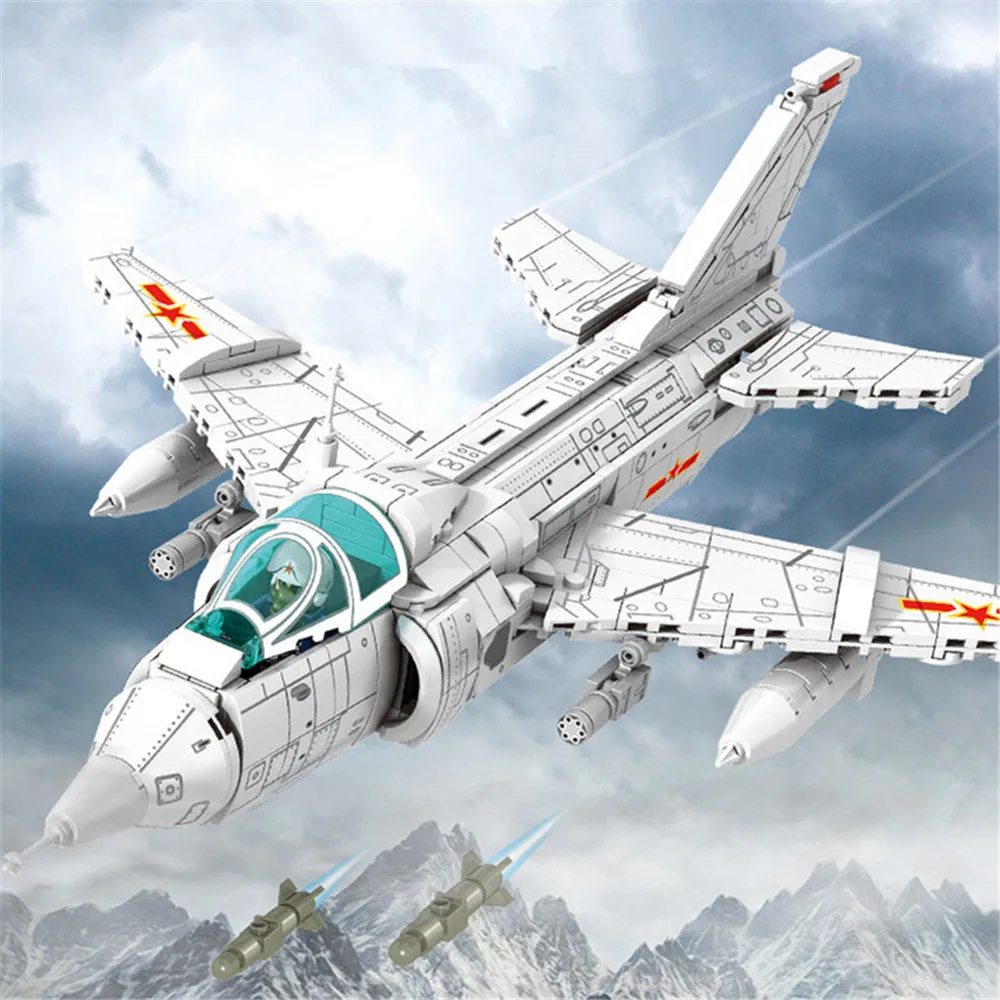 

2022 военная армия мировая война 2 мировая война спецназ полицейские солдаты атакер модель истребителя строительные блоки кирпичи детские иг...