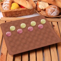 silicone macaron mat pastry oven bakeware mould sheet mats 30 cavity diy mold bakeware pad pastry tools kitchen accessories
