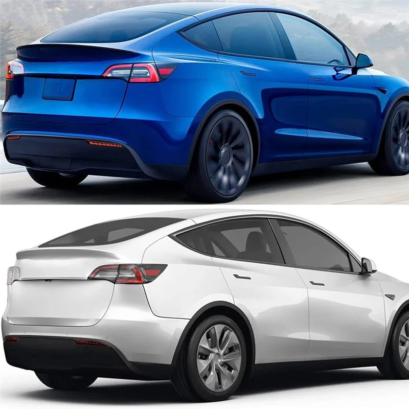 Задние противотуманные фары для Tesla Model Y 2021 2022 отражатель заднего бампера