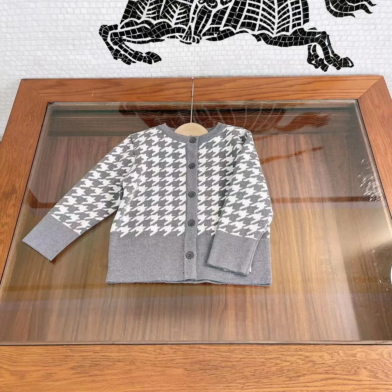 

Luxury Children's Outerwear Boys Coats Autumn 2022 Kids Wool Sweater Warm Knitting Girls Cardigan Jackets Child Casual Wear Fall