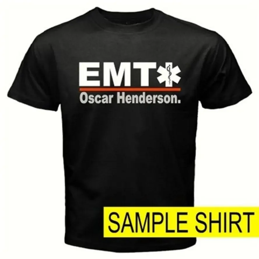 Футболка скорой помощи EMT EMS, медицинский техник, фельдшер. Летняя хлопковая мужская футболка с коротким рукавом и круглым вырезом, новинка S-3XL (art.: 3920cbfc4604e) - 3920cbfc4604e