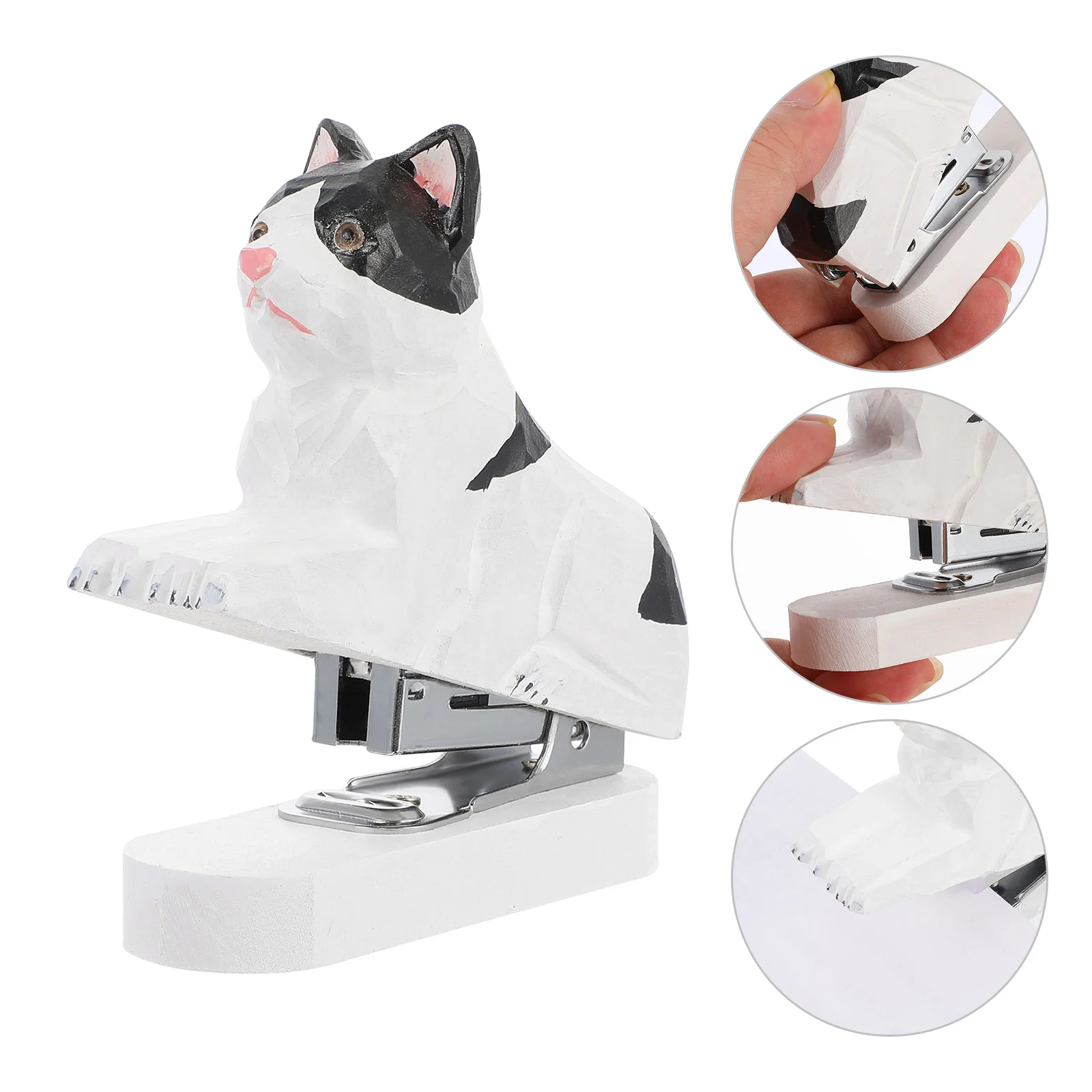 

Wood Stapler Animal Stapler Office Stapler Portable Stapler Wooden Stapler Mini Stapler Cute Stapler