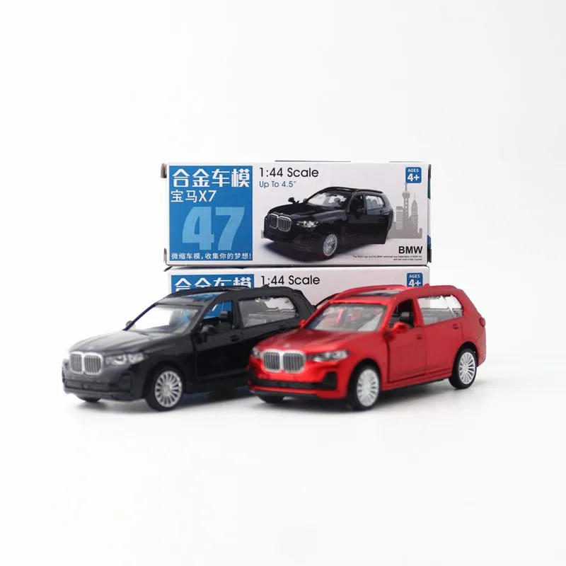 

1:44 Scale BMW X7 SUV High Simulation Diecast Metal Alloy Model car Pull Back Can Open Door Collection Kids Toy Gifts