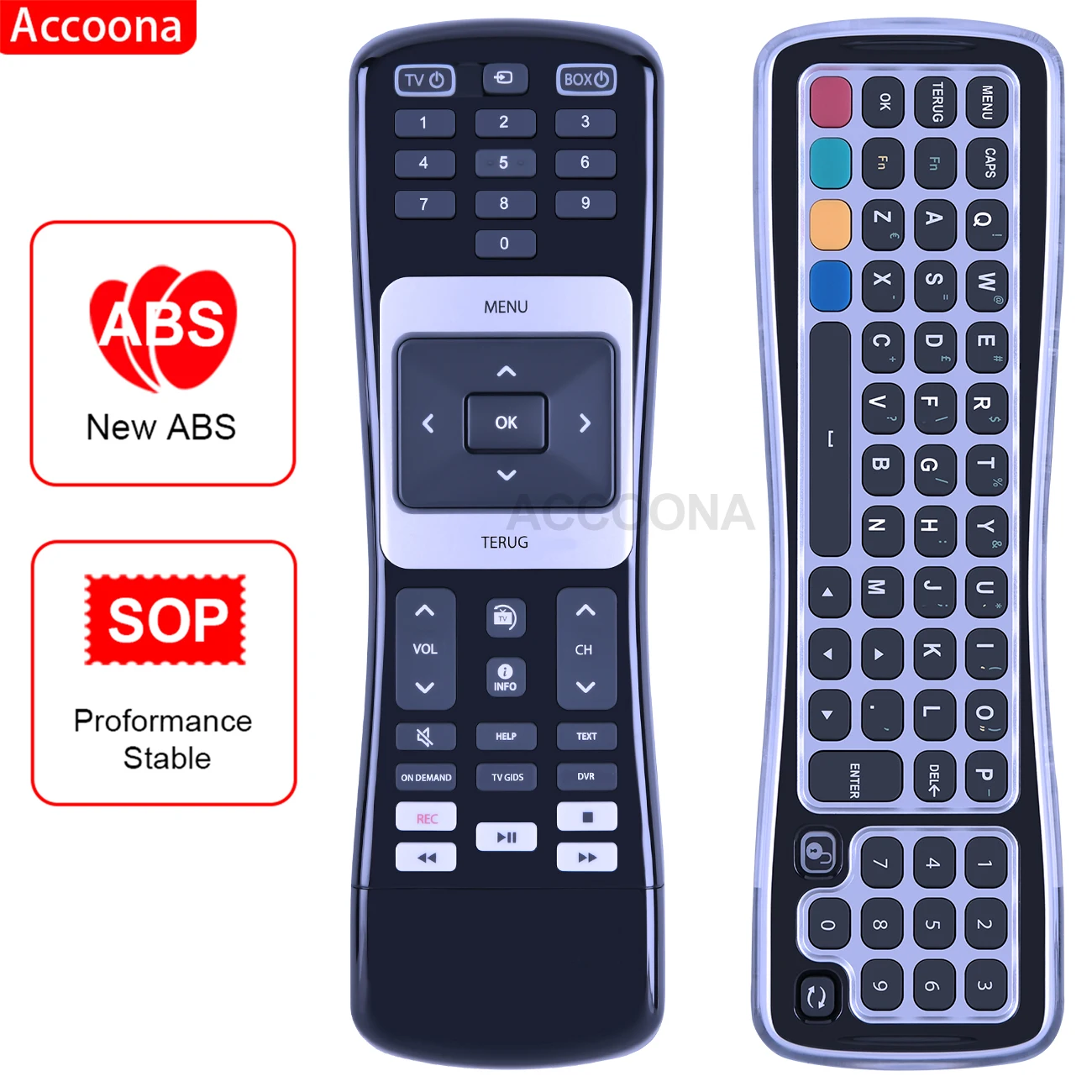 

KWR153701/04BR TV Remote Control for Ziggo TV Good AI764