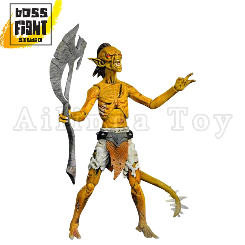 Фото Фигурка BFS 1/18 3,75 дюйма из серии Vitruvian H.A.C.K.S: Боевая фигурка Босса-файта B'an Ran Shi Hobgoblin, коллекционная модель аниме для подарка №2