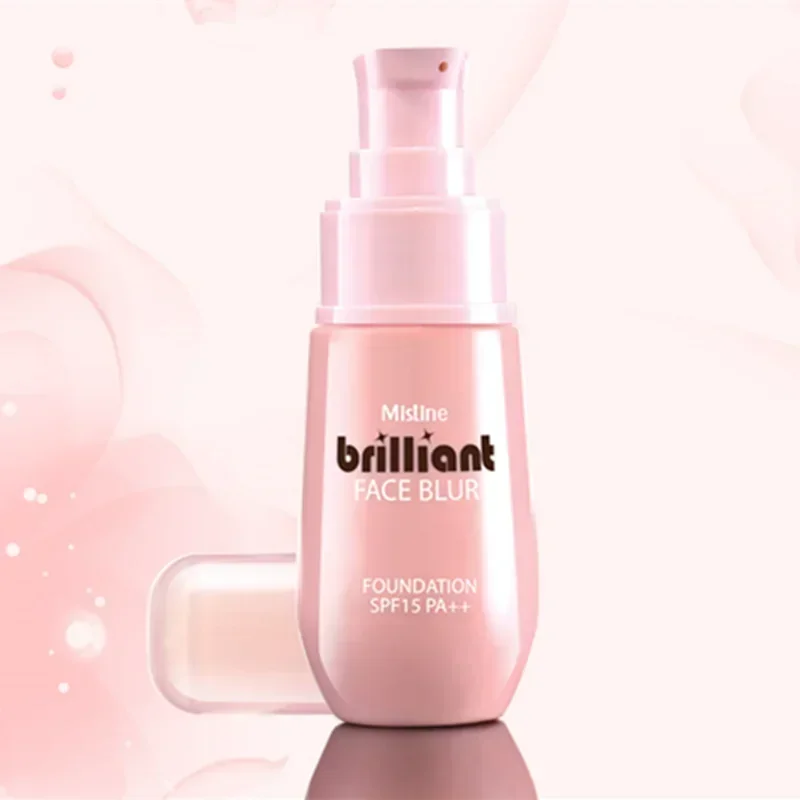 Mistine Brilliant Face Blur Foundation SPF15PA++ Увлажняющий консилер осветляющий невидимый поры