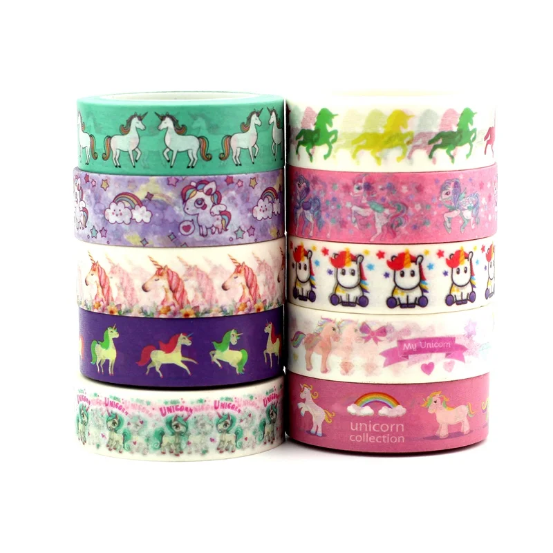 Collection Unicorn Corgi Cat For Diy Crafts, Scrapbooking, Journaling, Planner, Gift Wrapping