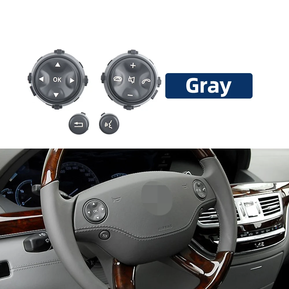 

2218213651 Автомобильный руль, круиз, переключатель громкости, крышка, крышка для Mercedes Benz W221 W216 S CL Class