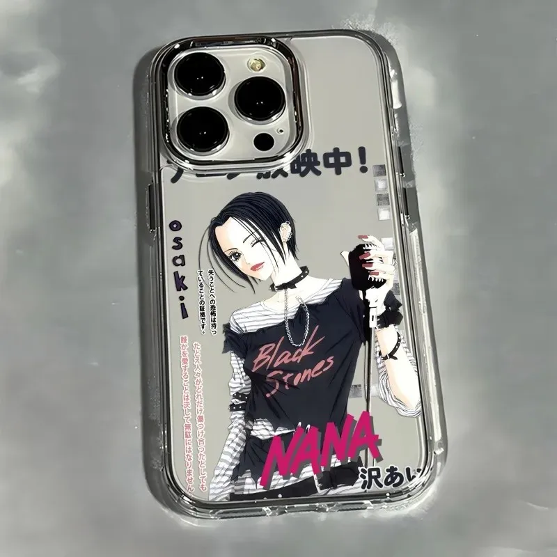 Стильный чехол Y2K Nana Osaki для Samsung Galaxy S26 S25 S24 S23 S22 S21 S20 Note20 FE Ultra Edge Plus 4G 5G, прозрачный (art.: 3920db08ba4ff) - 3920db08ba4ff