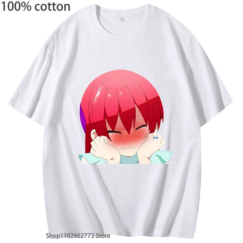 

Tsukasa Kawaii Shirt Yuzaki Bride Waifuu Chibi Angry Shocked Super Shy T-Shirt Women/Men Clothing Cute Tshirt 100%Cotton Clothes