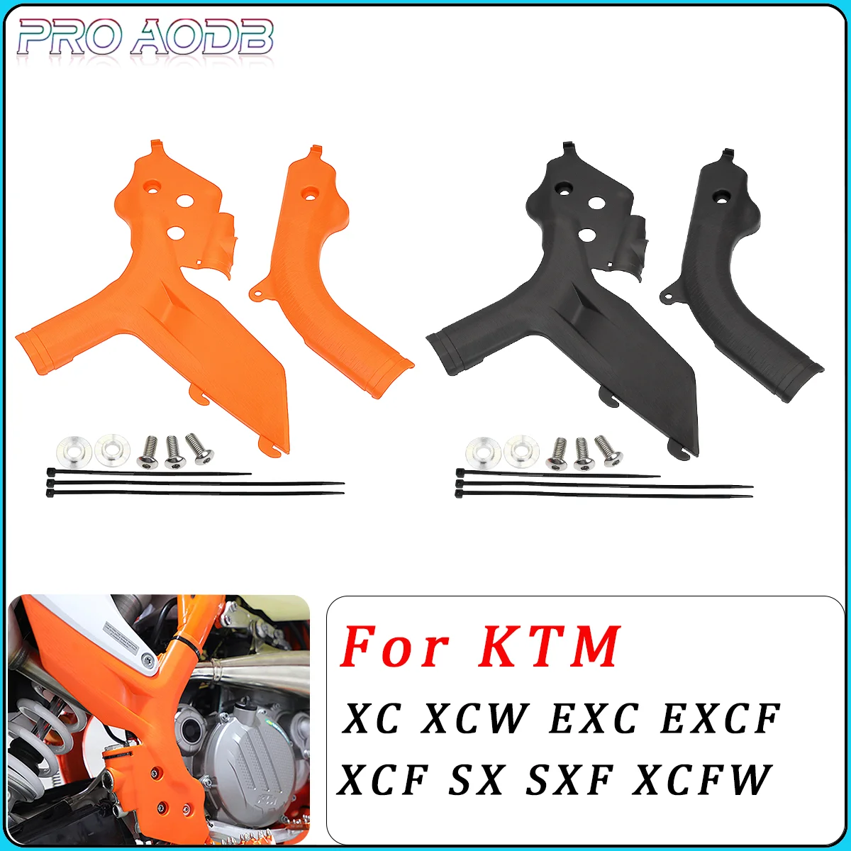 Защитная крышка рамы мотоцикла для KTM SX SX-F XC XC-F EXC EXC-F XC-W XCF-W 125-500 MX Мотокросс