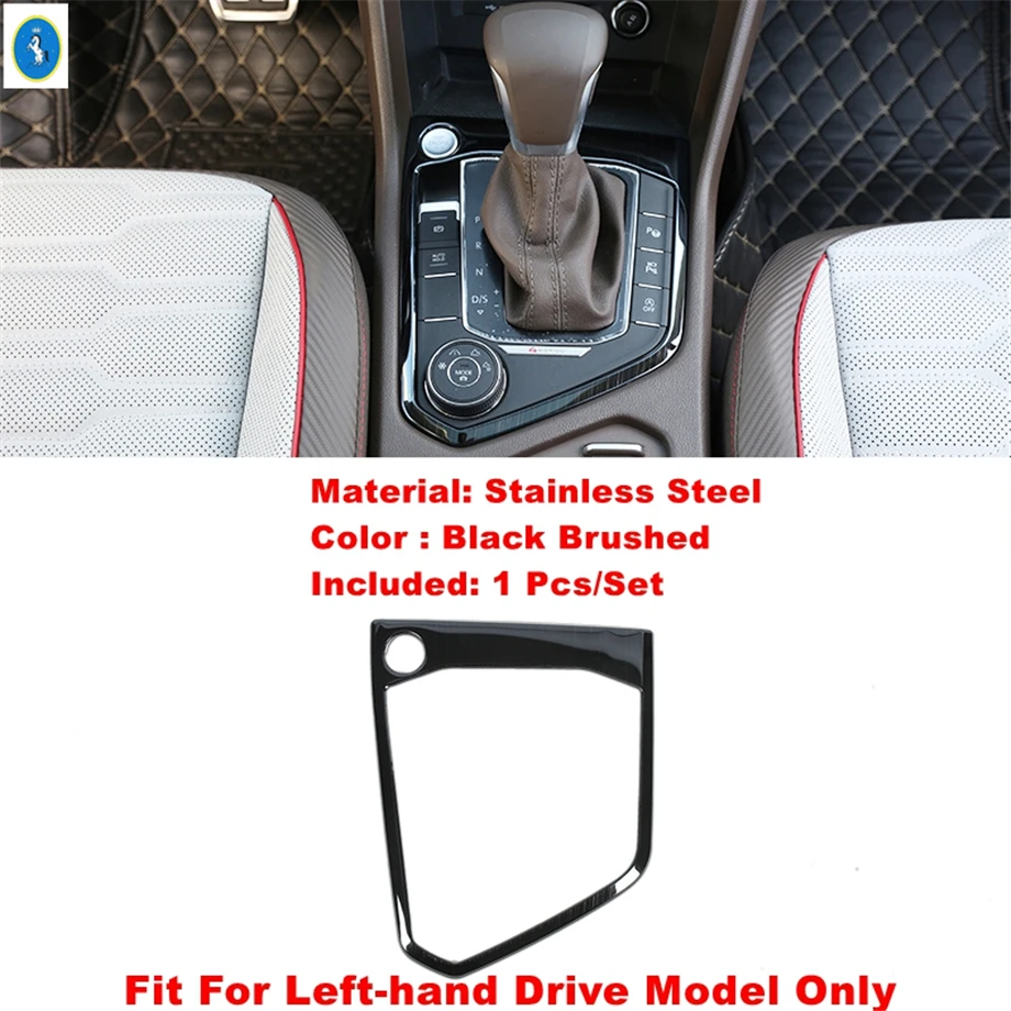 

Центральная накладка панели переключения передач, подходит для VW Volkswagen Tharu/Taos 2018-2023, яркие автомобильные аксессуары из углеродного волокна